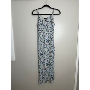 Sacred Thread Women’s Vintage Blue Floral 90’s Y2K Slip Dress size S/M